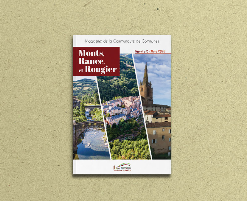 Brochure  "Monts, Rance, et Rougier" (communauté de communes)